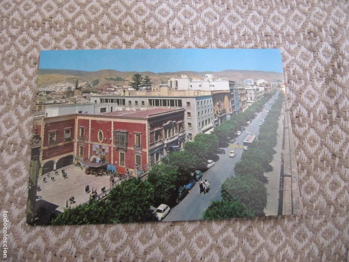 Postales: N&ordm; 7022-ALMER&Iacute;A. Paseo del General&iacute;simo