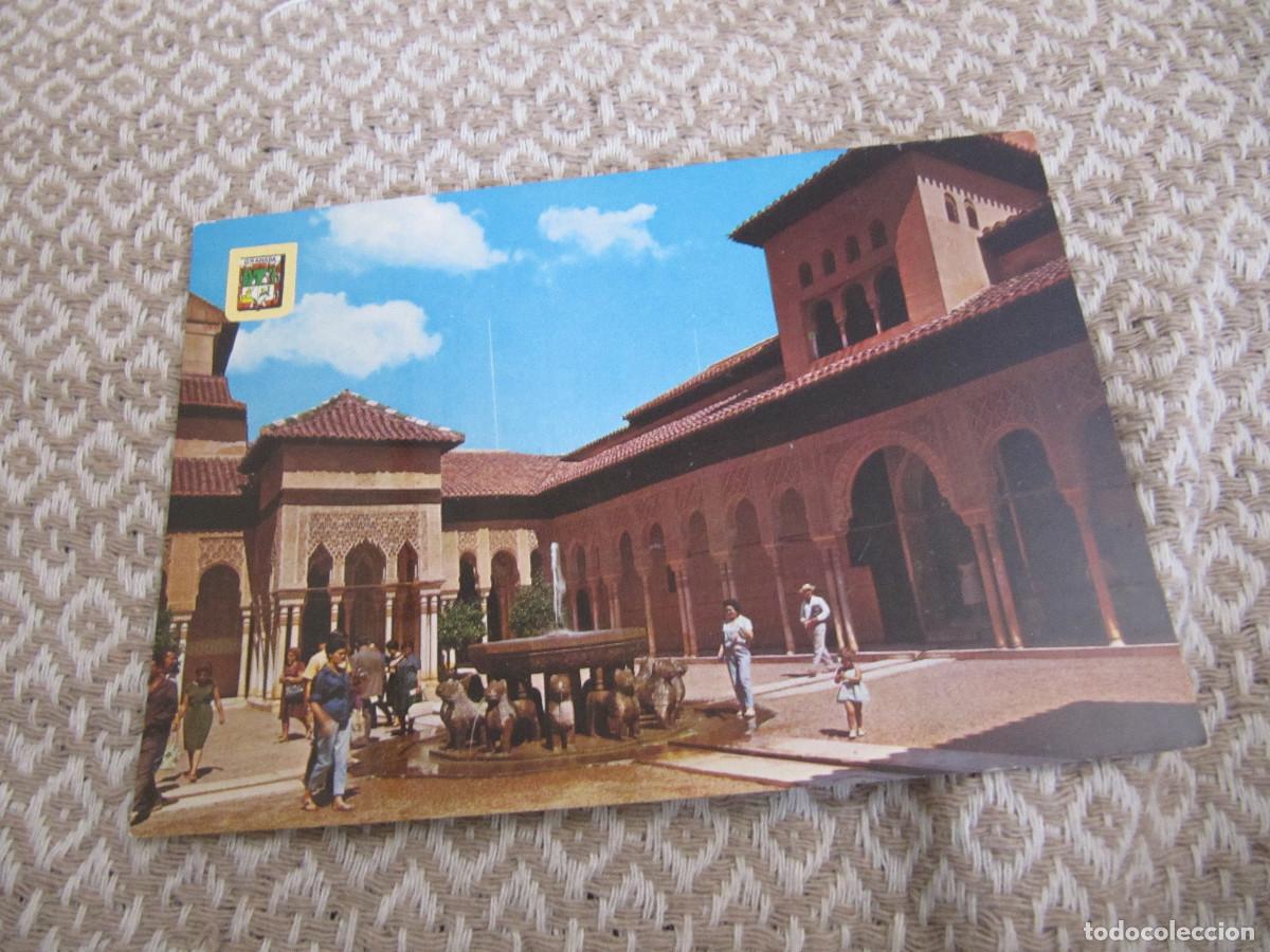Postales: GRANADA N&ordm; 32 PATIO DE LOS LEONES - Foto 1