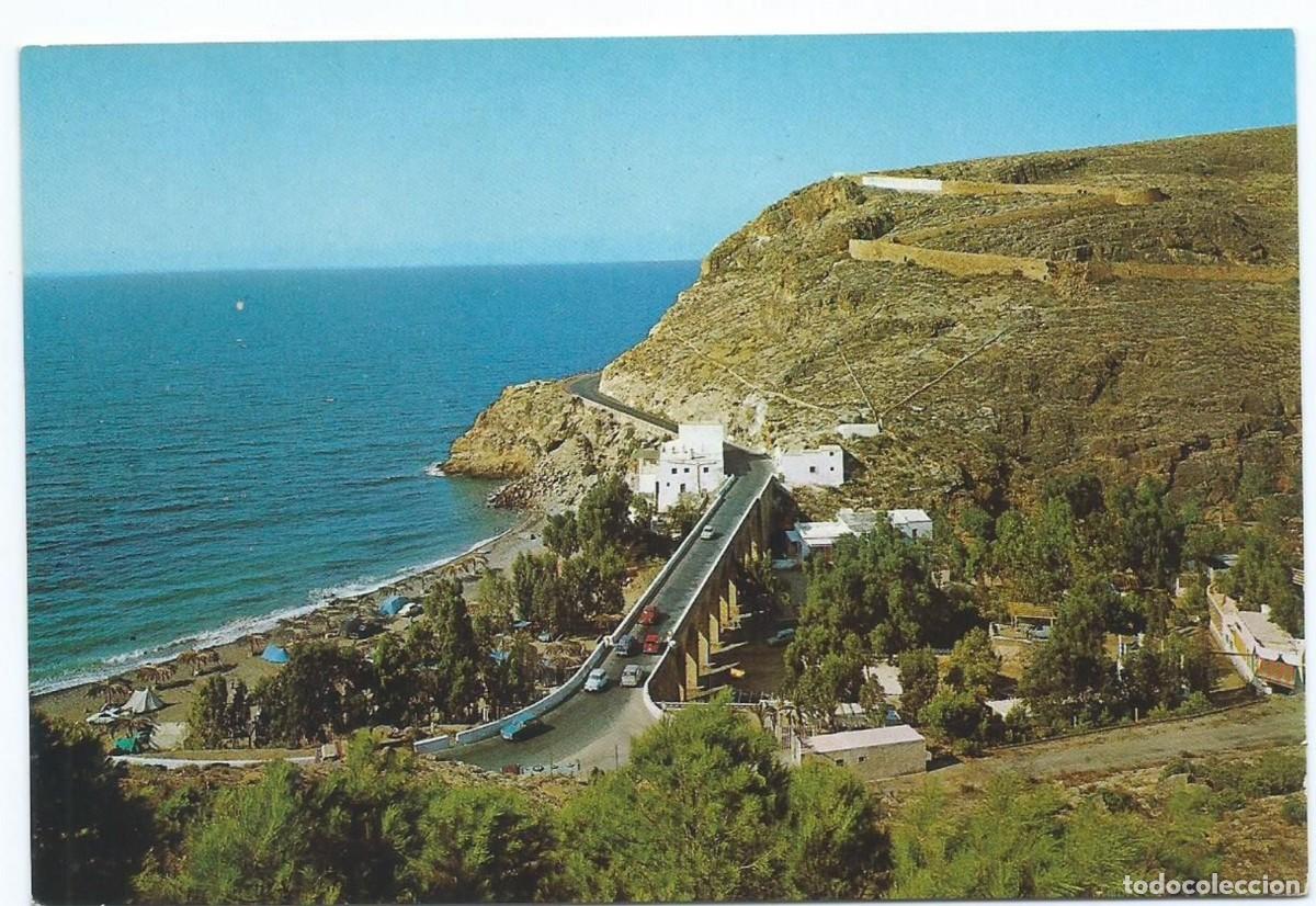 Postales: CAMPING DE &rdquo; LA GARROFA &rdquo;.- COSTA DEL SOL, ALMERIA - Foto 1
