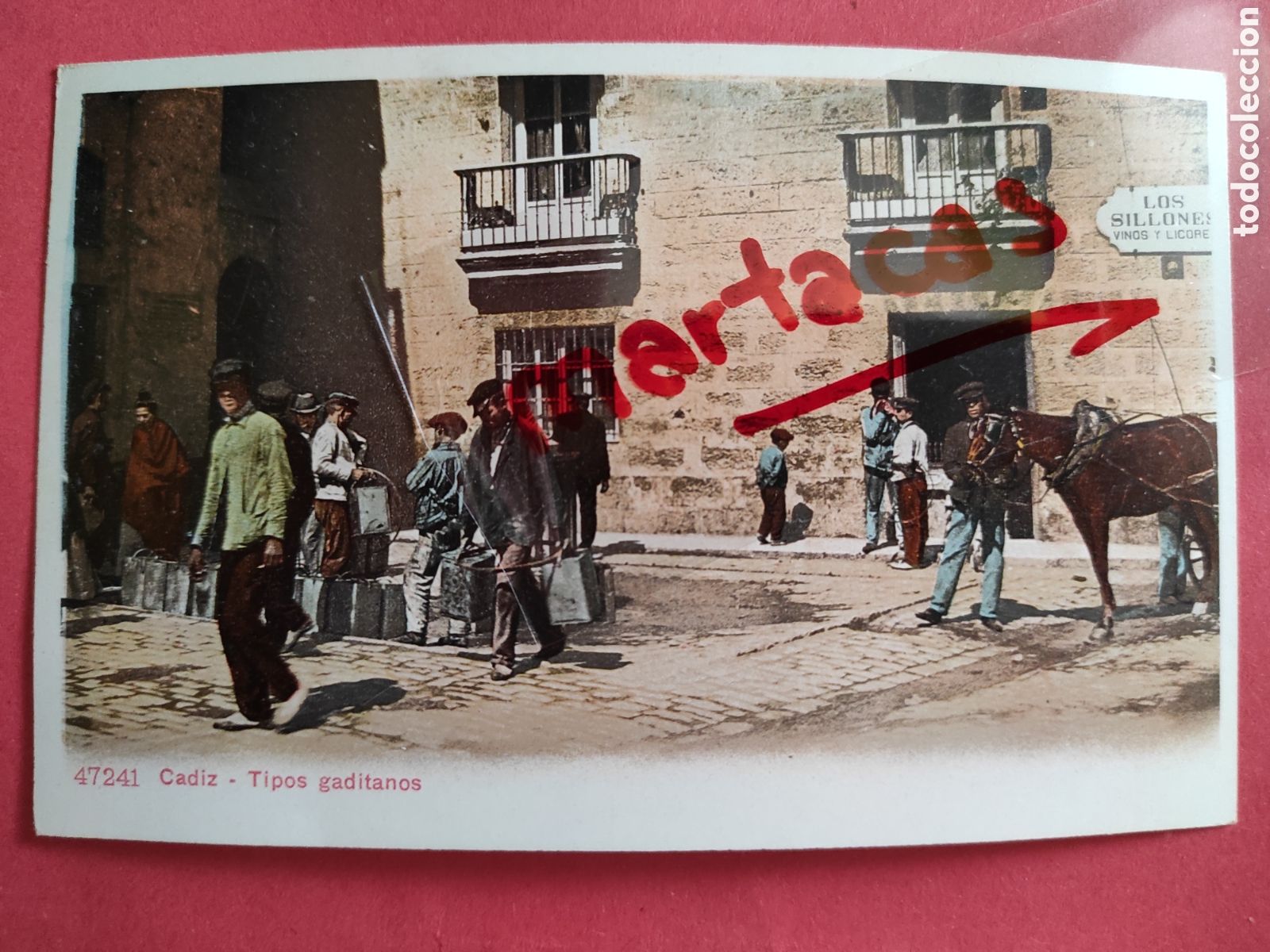 Postcards: TARJETA POSTAL.- CADIZ.- TIPOS GADITANOS.- REVERSO SIN DIVIDIR.
