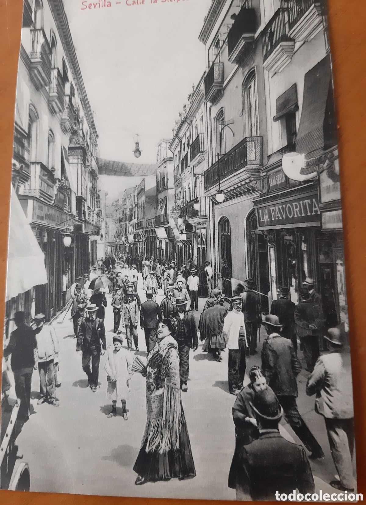 Postkarten: Postal Sevilla. Calle de Sierpes. Sin escribir. R8533