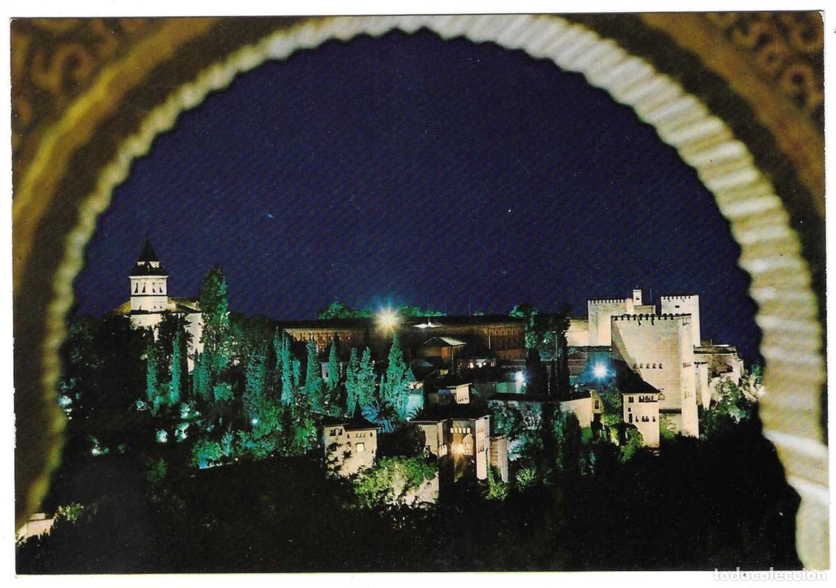Postales: Postal Granada. La Alhambra desde el Generalife. ref. 7-anda19 - Foto 1