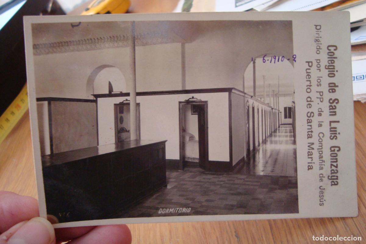Postkarten: ANTIGUA POSTAL FOTOGRAFICA COLEGIO SAN LUIS GONZAGA. DORMITORIO. PUERTO DE SANTA MARIA.