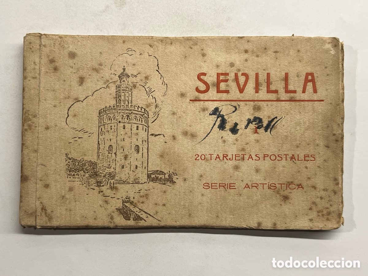 Postkarten: SEVILLA (20) Postales Serie Art&iacute;stica. Fototipia Hauser y Menet.. Sevilla Manuel Barreiro (h.1920?)