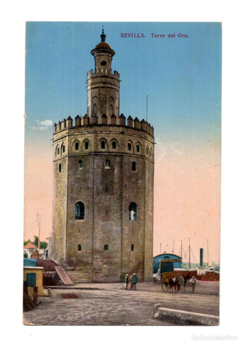 Postales: SEVILLA.- TORRE DEL ORO. - Foto 1