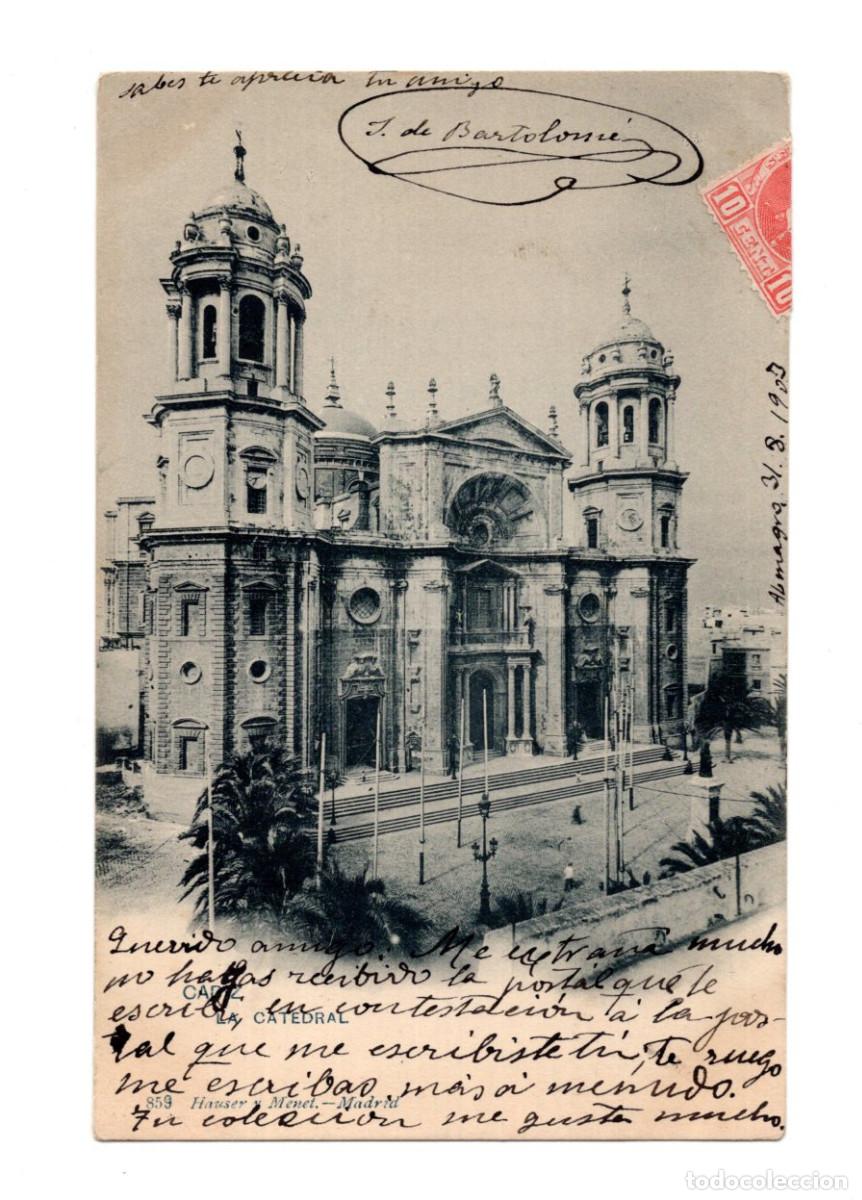 Postales: C&Aacute;DIZ.- LA CATEDRAL. - Foto 1