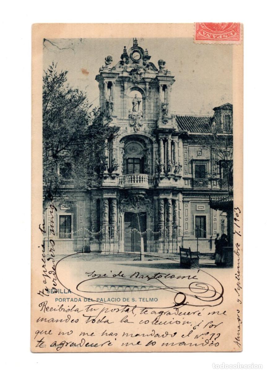 Postales: SEVILLA.- PALACIO DE SAN TELMO. - Foto 1