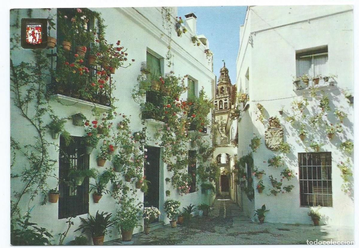 Postales: CALLEJA Y PLAZA DE LAS FLORES / LANE AND FLOWER`S SQUARE.- CORDOBA