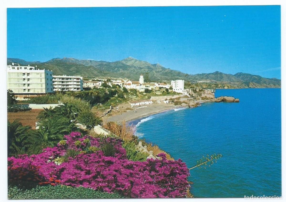 Postales: PLAYA DEL SALON.- NERJA / MALAGA - Foto 1
