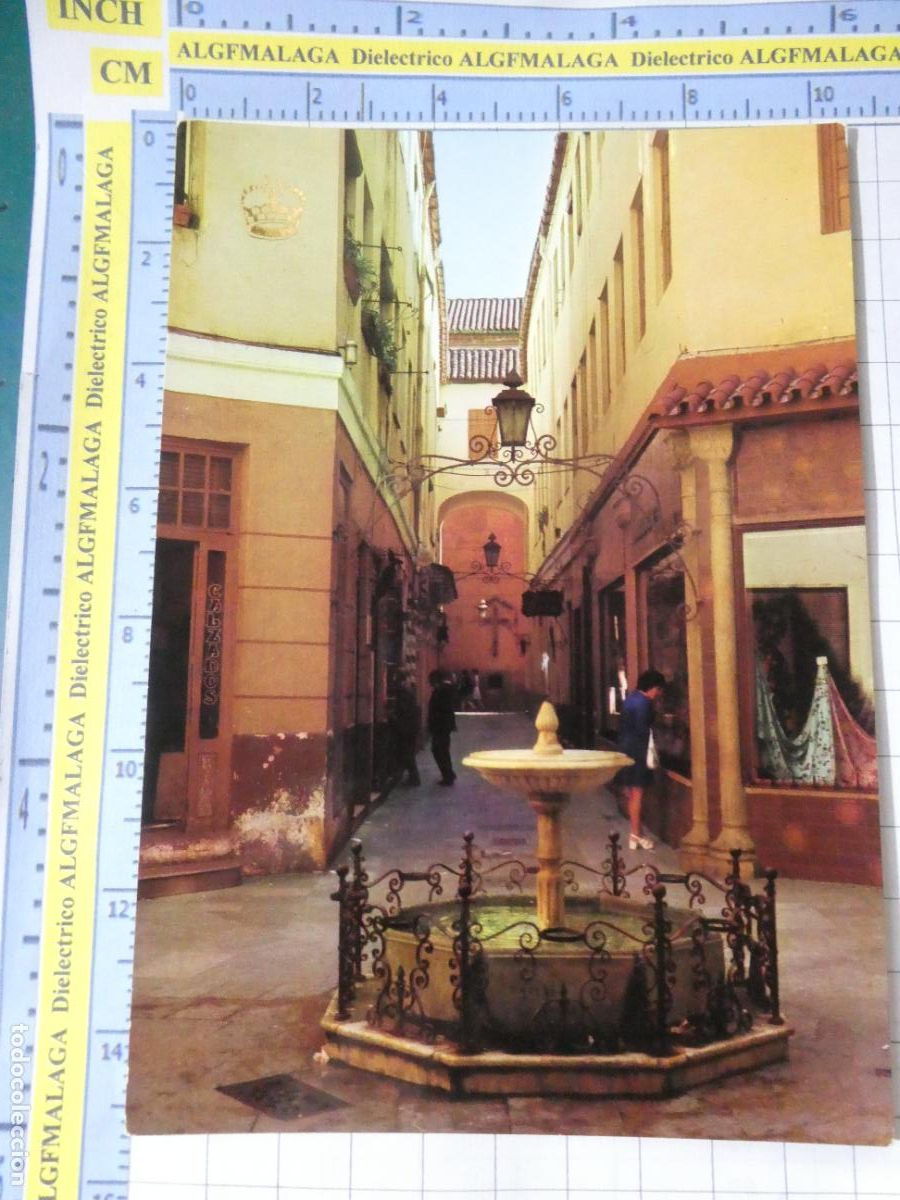 Postcards: POSTAL DE M&Aacute;LAGA. A&Ntilde;O 1973. PASAJE CHINITAS 5055 CORONA. 1589
