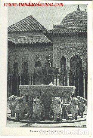 Postales: GRANADA. Fuente de los Leones. - Foto 1