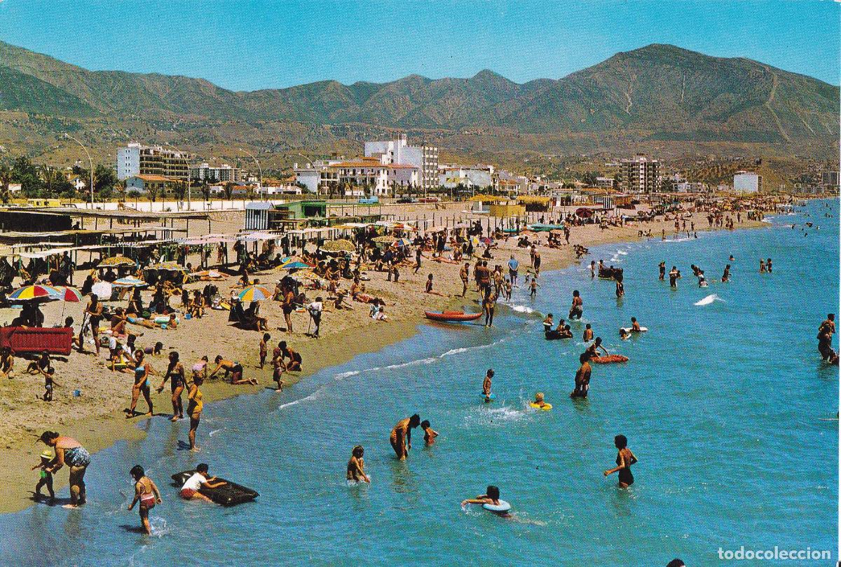 Postales: MALAGA, FUENGIROLA, PLAYA &ndash; EDITA BEASCOA N&ordm;1424 &ndash; S/C