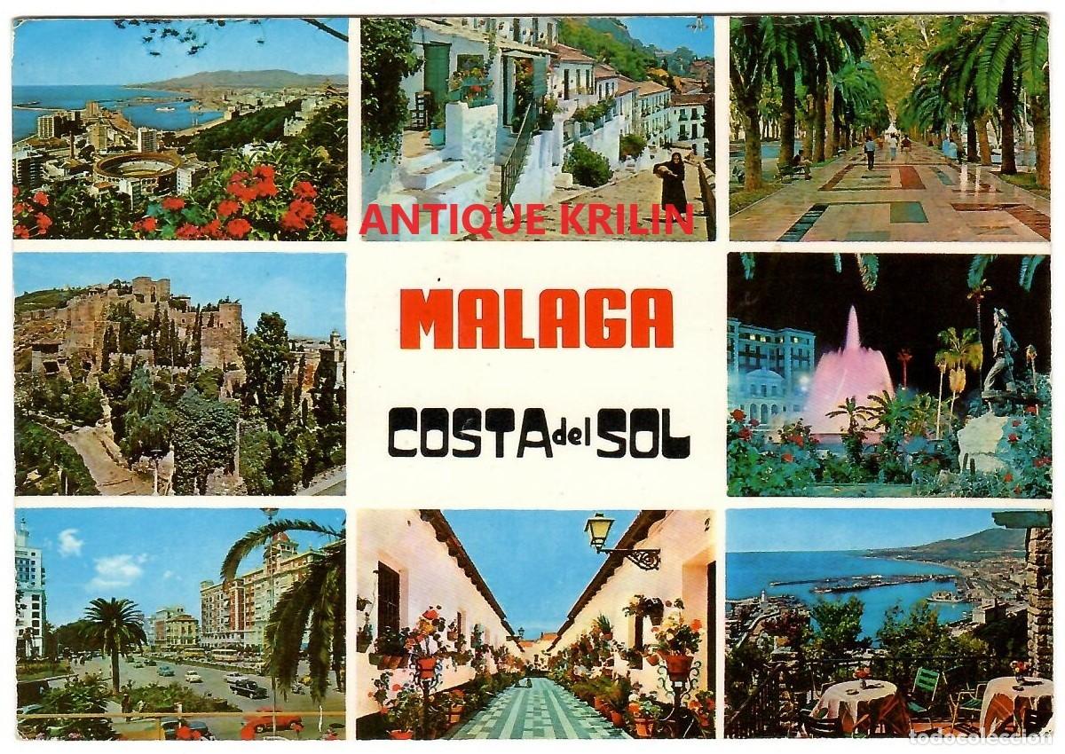 Postkarten: MALAGA N&ordm; 1905 COSTA DEL SOL / EDICION BEASCOA / CIRCULADA