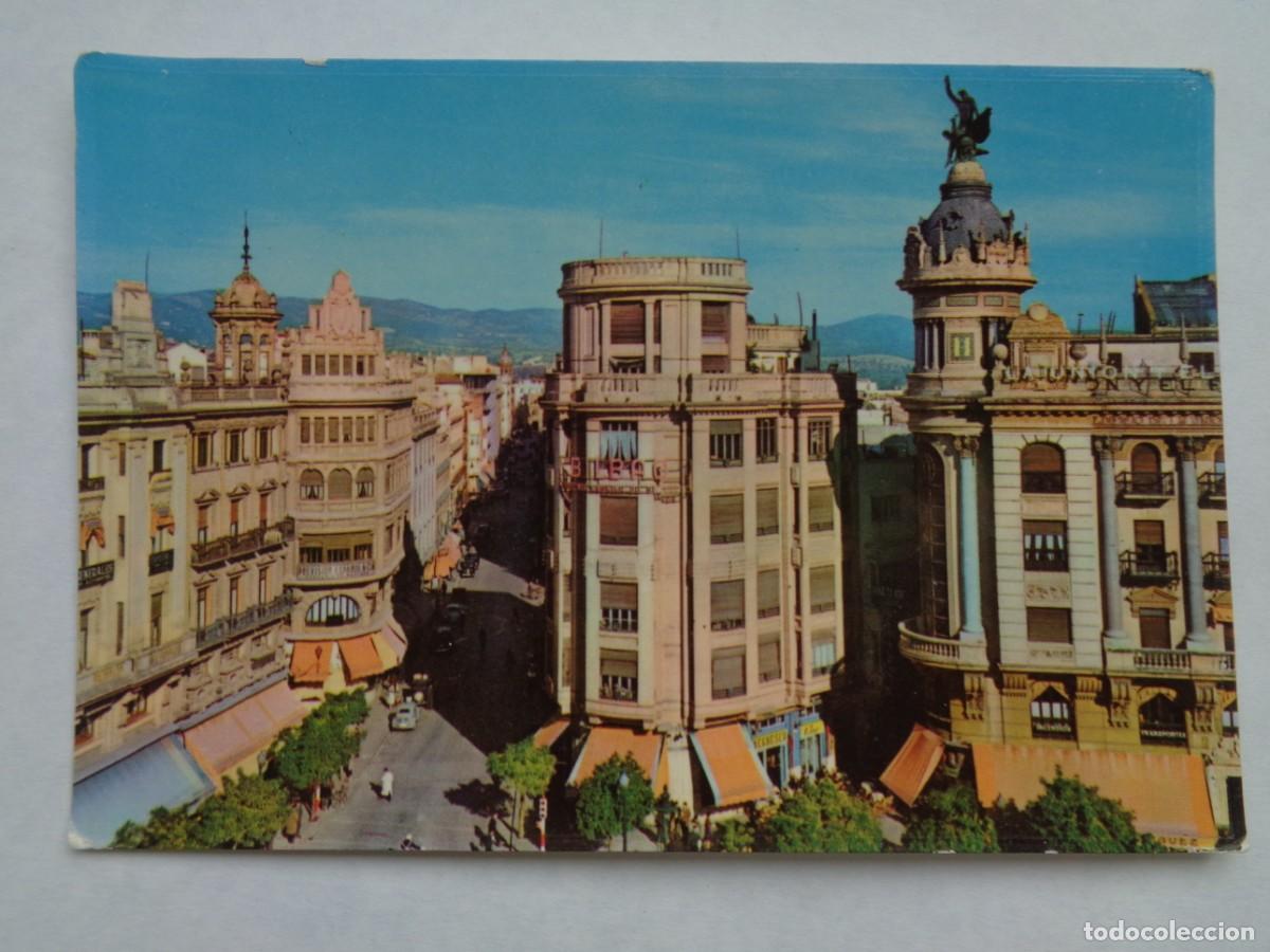 Postkarten: POSTAL DE CORDOBA : UNA VISTA DE LAS CALLES CRUZ CONDE Y VICTORIANO RIVERA . A&Ntilde;OS 50