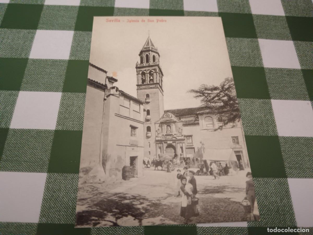 Postkarten: Magnifica Replicas Postales Antiguas de Sevilla &rdquo;Iglesia de San Pedro&rdquo;