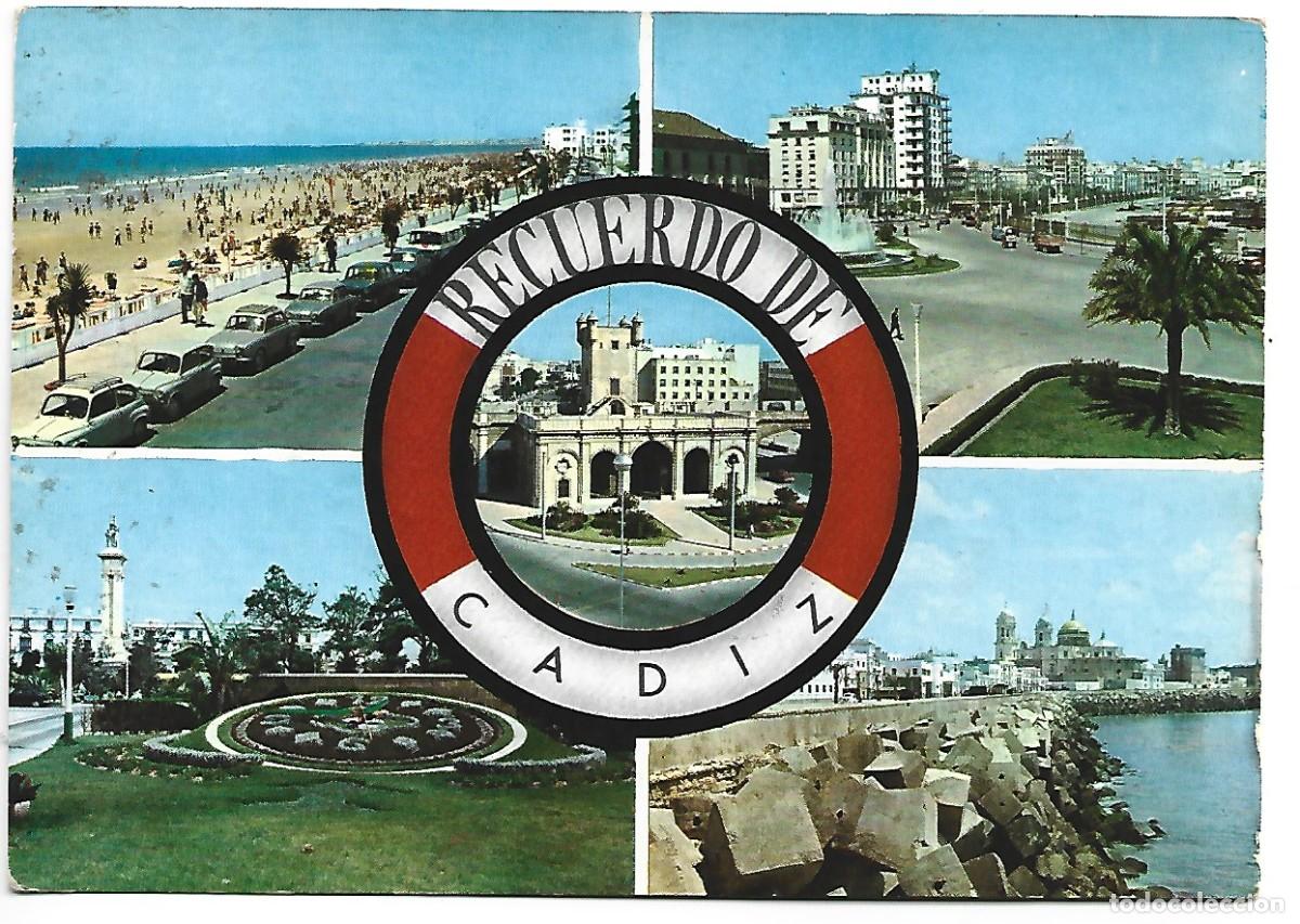 Postkarten: RECUERDO DE CADIZ.- ANDALUCIA