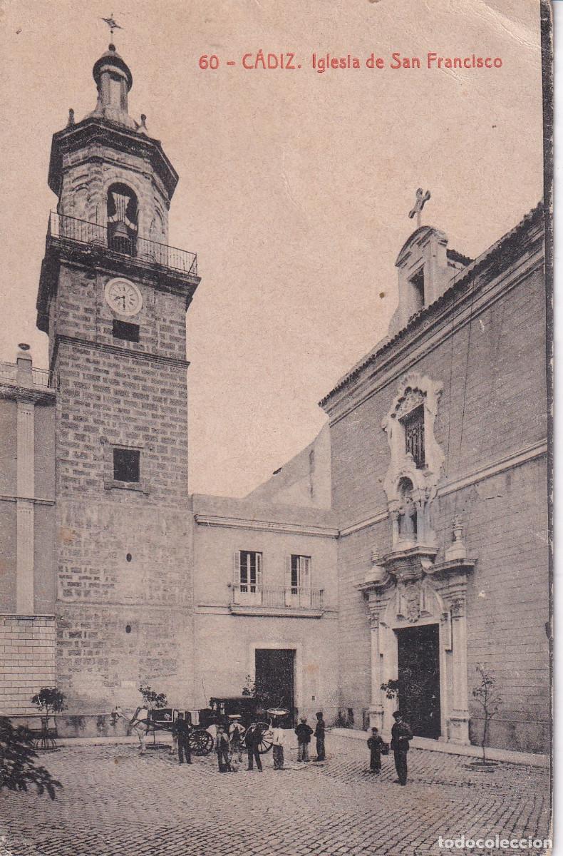 Cartoline: CADIZ IGLESIA DE SAN FRANCISCO