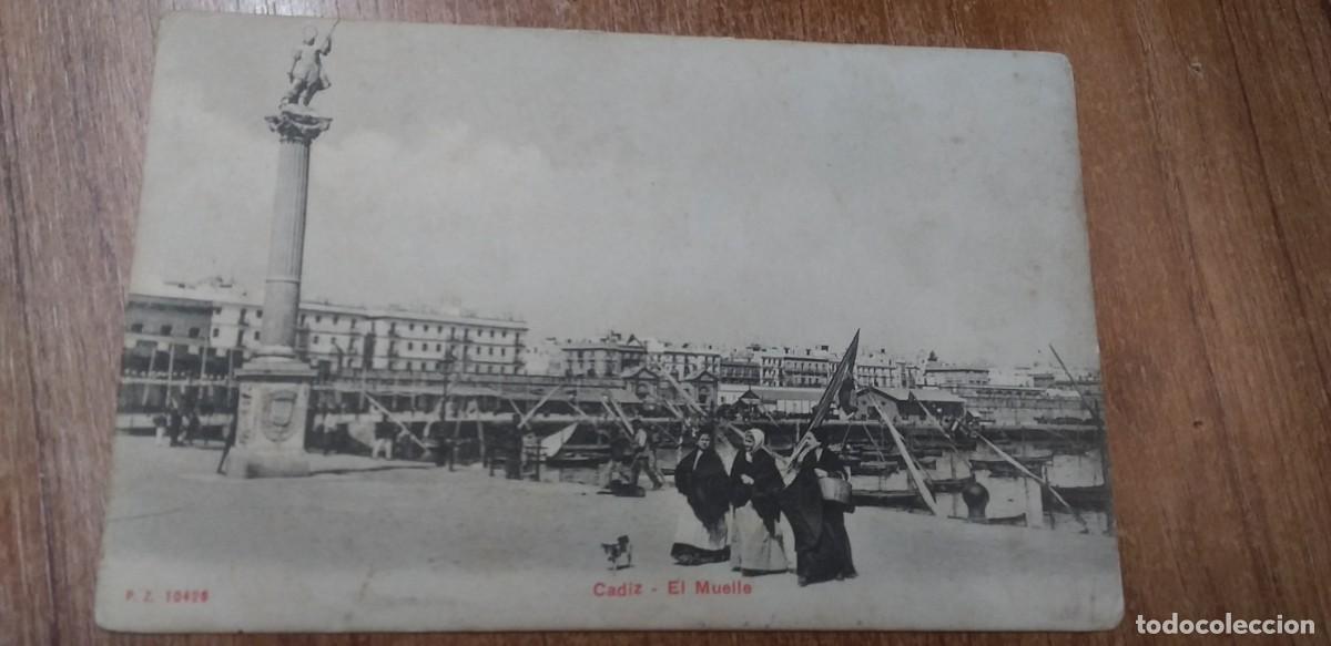Postales: CADIZ - EL MUELLE - P.Z.10426