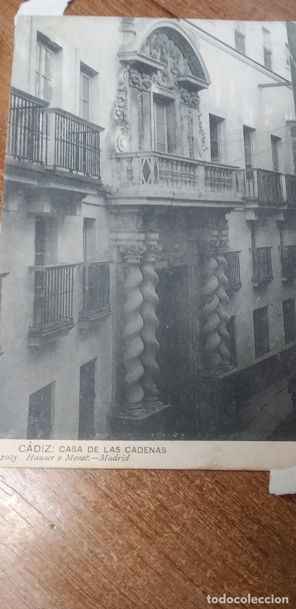 Postales: CADIZ - CASA DE LAS CADENAS - Foto 1