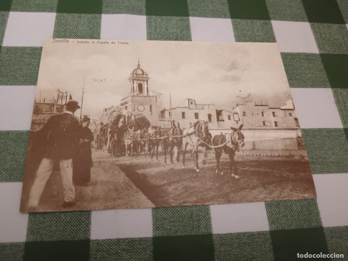 Postkarten: Magnifica Replicas Postales Antiguas de Sevilla- Subida al Puente de Triana