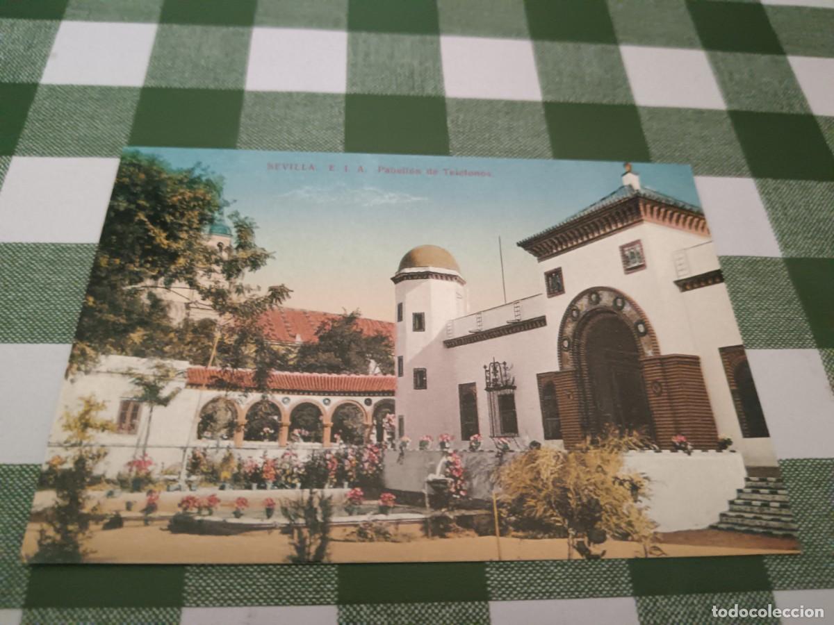 Postcards: Magnifica Replicas Postales Antiguas de Sevilla- Pabell&oacute;n de Tel&eacute;fonos