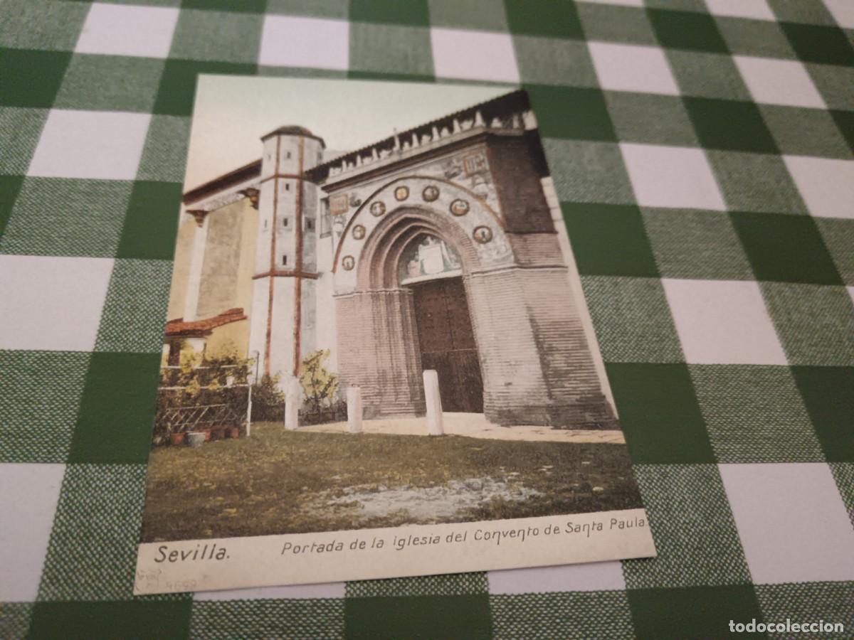 Postcards: Magnifica Replicas Postales Antiguas de Sevilla- Portada Iglesia Convento de Santa Paula
