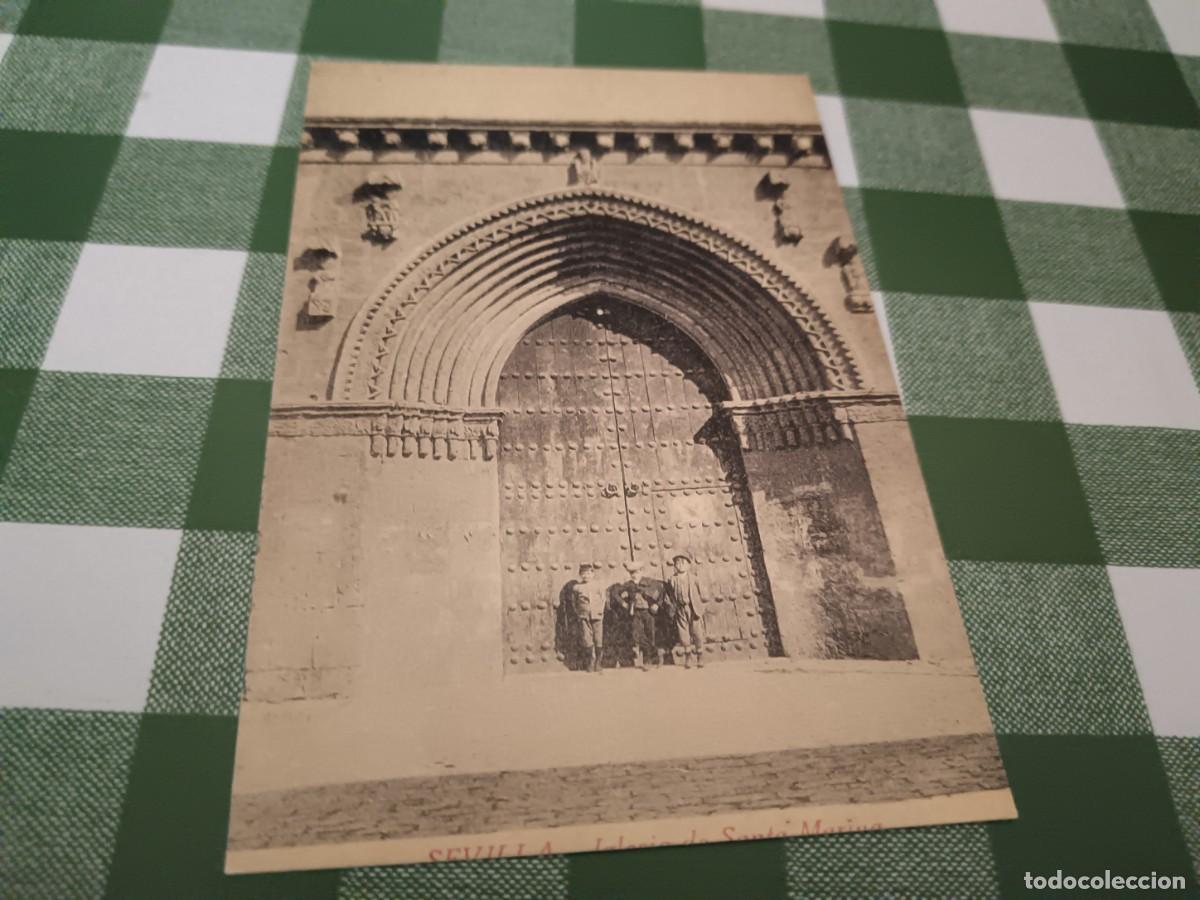 Postcards: Magnifica Replicas Postales Antiguas de Sevilla- Iglesia de Santa Marina