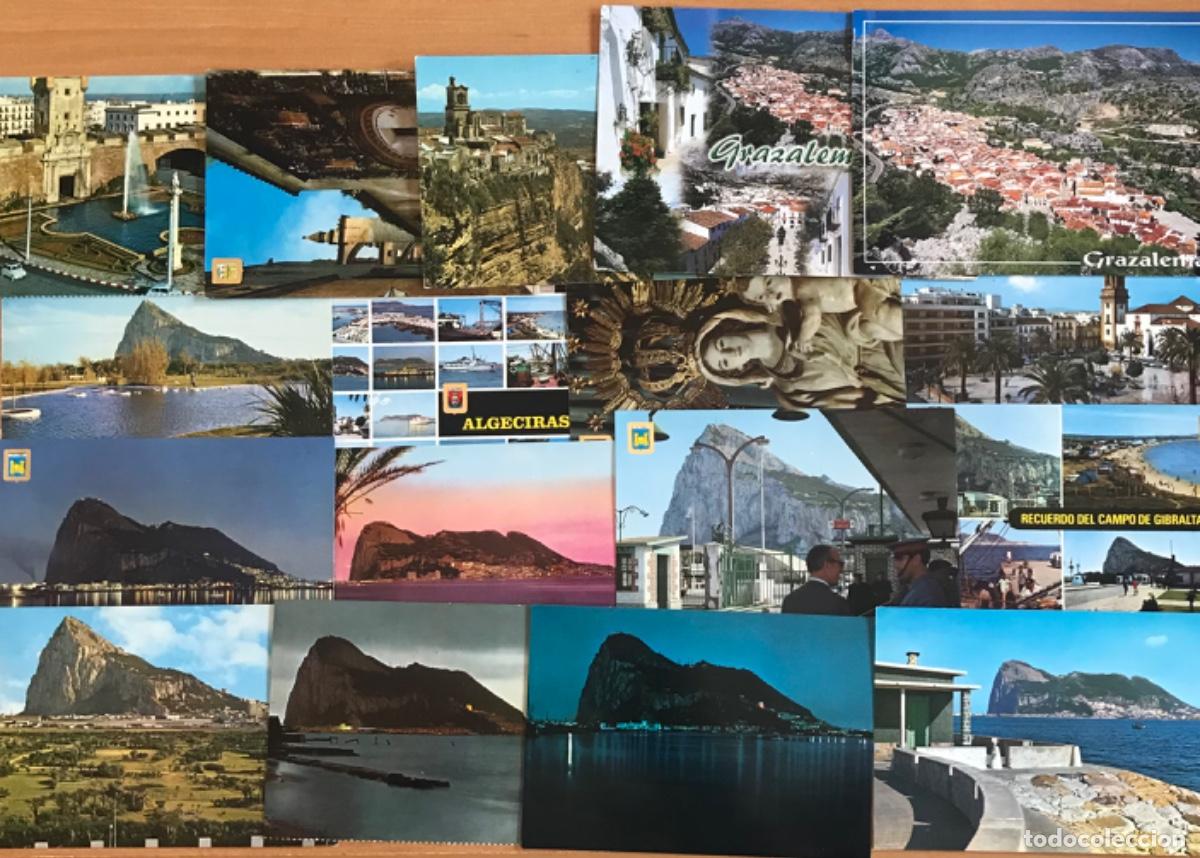 Postcards: Lote de 17 postales de la provincia de C&aacute;diz.