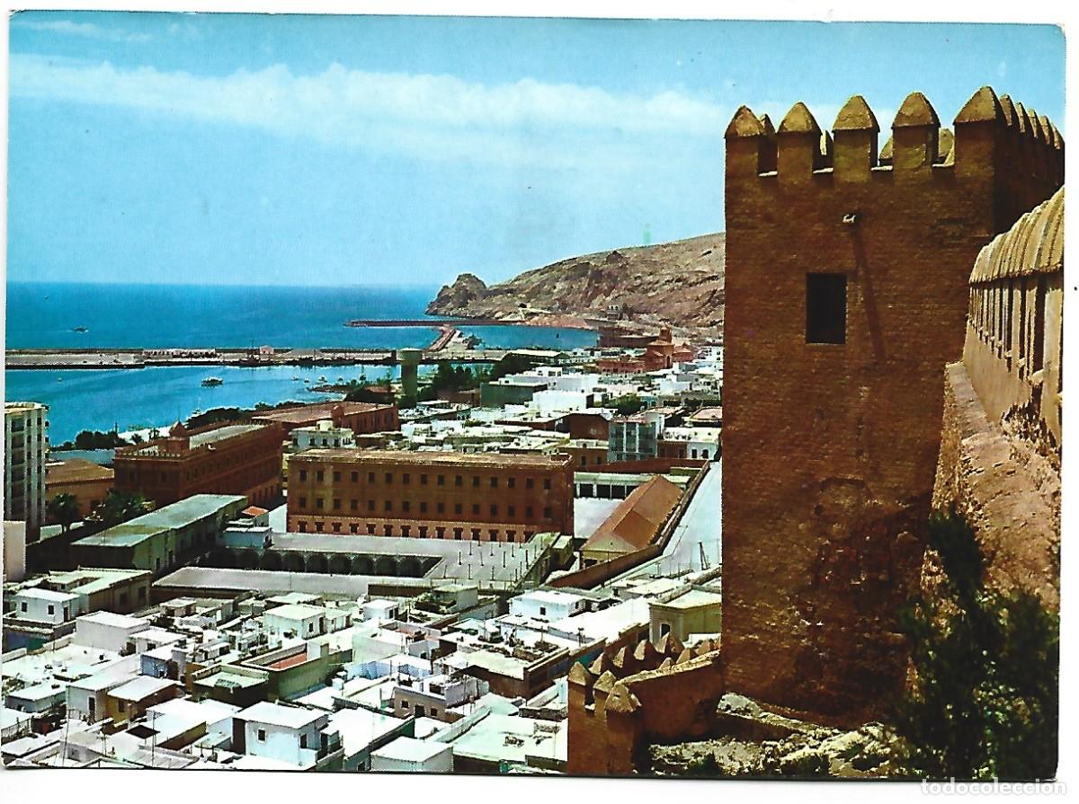 Postcards: ALCAZABA Y VISTA PARCIAL / FORTRESS AND PARTIAL VIEW.- ALMERIA