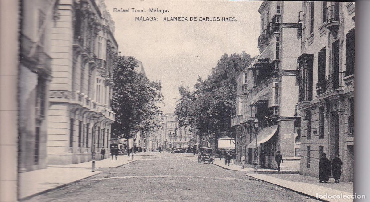 Postales: MALAGA 18 POSTALES +1 DOBLE - Foto 3