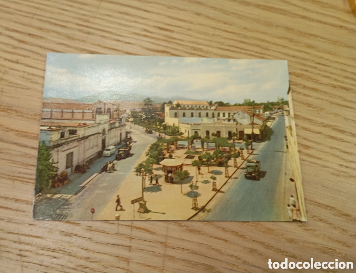 Postcards: ALGECIRAS (C&Aacute;DIZ) - PLAZA DE JOAQU&Iacute;N IB&Aacute;&Ntilde;EZ - EDICIONES ALMACENES SUR - GR&Aacute;FICAS MAN&Eacute;N, BARCELONA