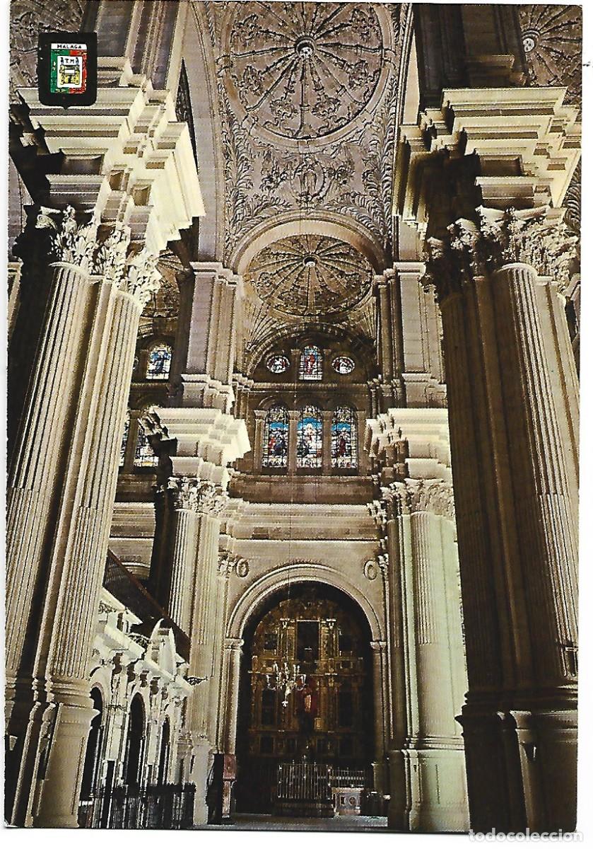 Cartes Postales: CATEDRAL, INTERIOR / CATHEDRAL, INTERIOR.- MALAGA