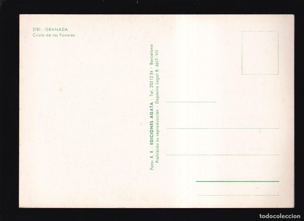Postales: Granada. Ed. &Aacute;gata n&ordm; 3181. Nueva. - Foto 2