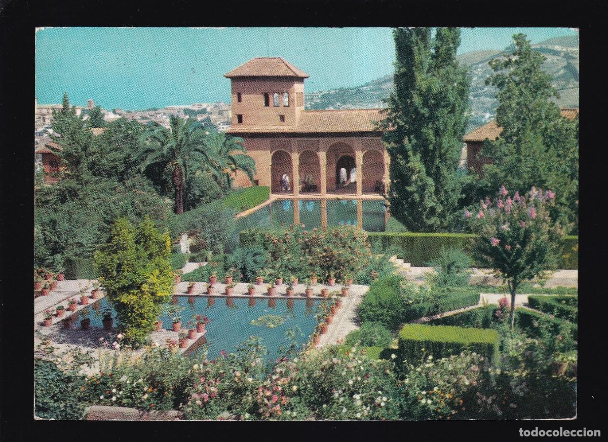 Postales: Granada. Ed. &Aacute;gata n&ordm; 3187. Escrita. - Foto 1
