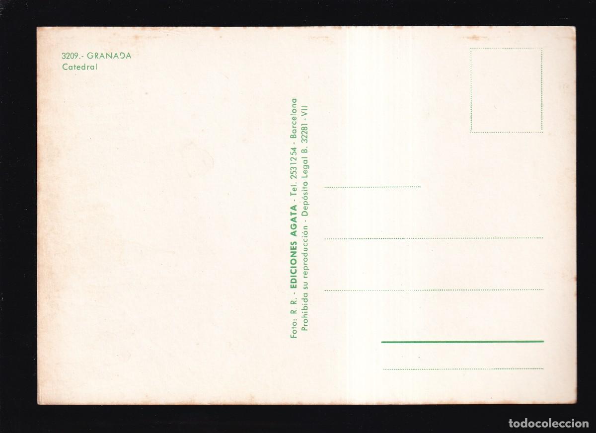 Postales: Granada. Ed. &Aacute;gata n&ordm; 3209. Nueva. - Foto 2