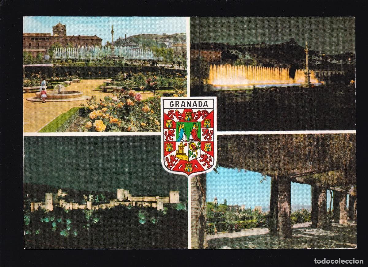 Postales: Granada. Ed. &Aacute;gata n&ordm; 3164. Circulada. - Foto 1