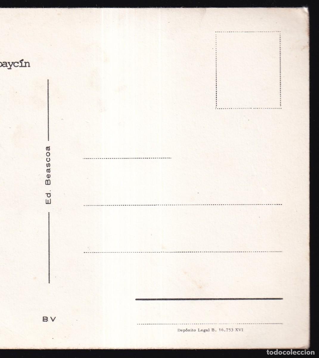 Postales: Granada. Ed. Beascoa n&ordm; 1314. Dorso tipo 2. Nueva. - Foto 2