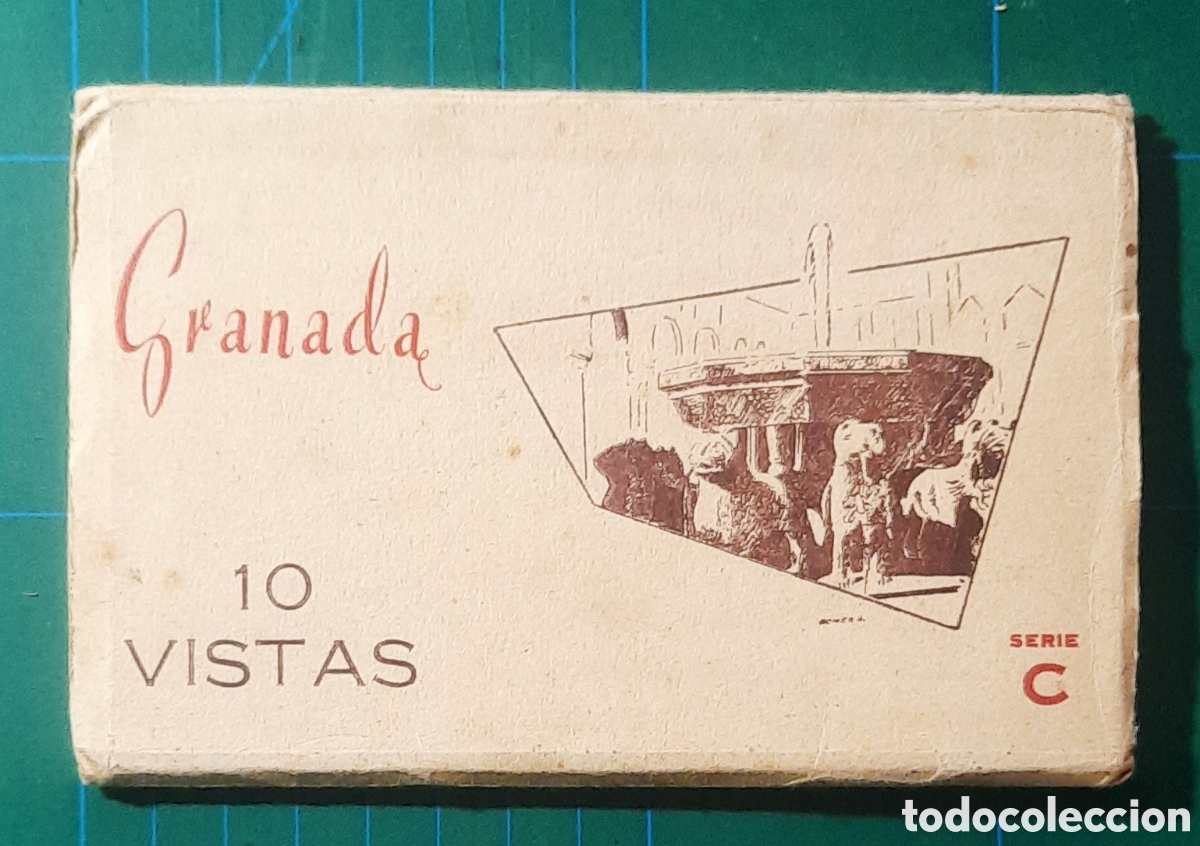 Cartes Postales: GRANADA / BLOCK 10 POSTALES SERIE C / EDICION L. DOMINGUEZ - FOTO CEBOLLERO