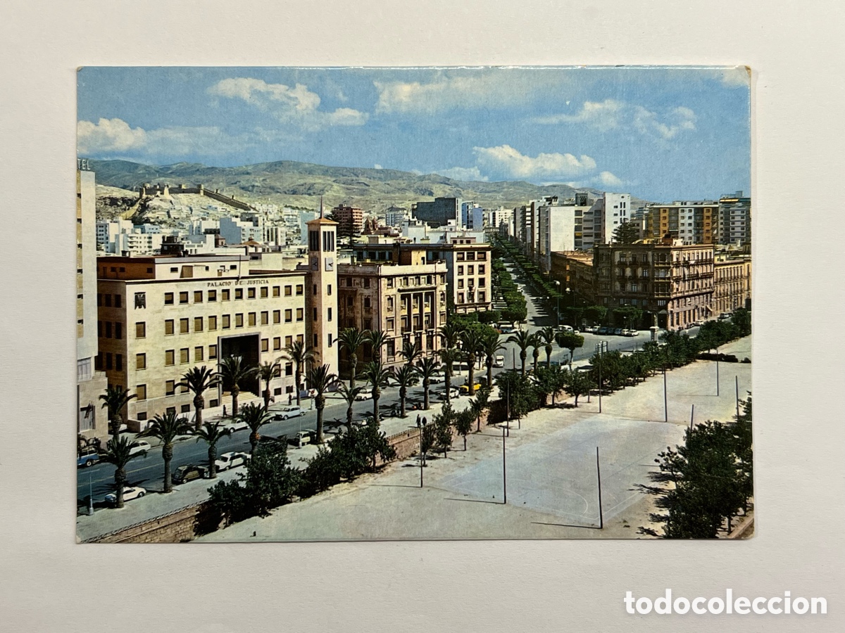 Postcards: ALMERIA. Postal No.2055, Rambla de Bel&eacute;n. Ediciones Arribas (h.1960?) S/C