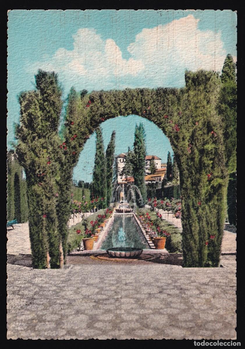 Postales: Granada. *Generalife...* Sin datos n&ordm; 14. Circulada. - Foto 1