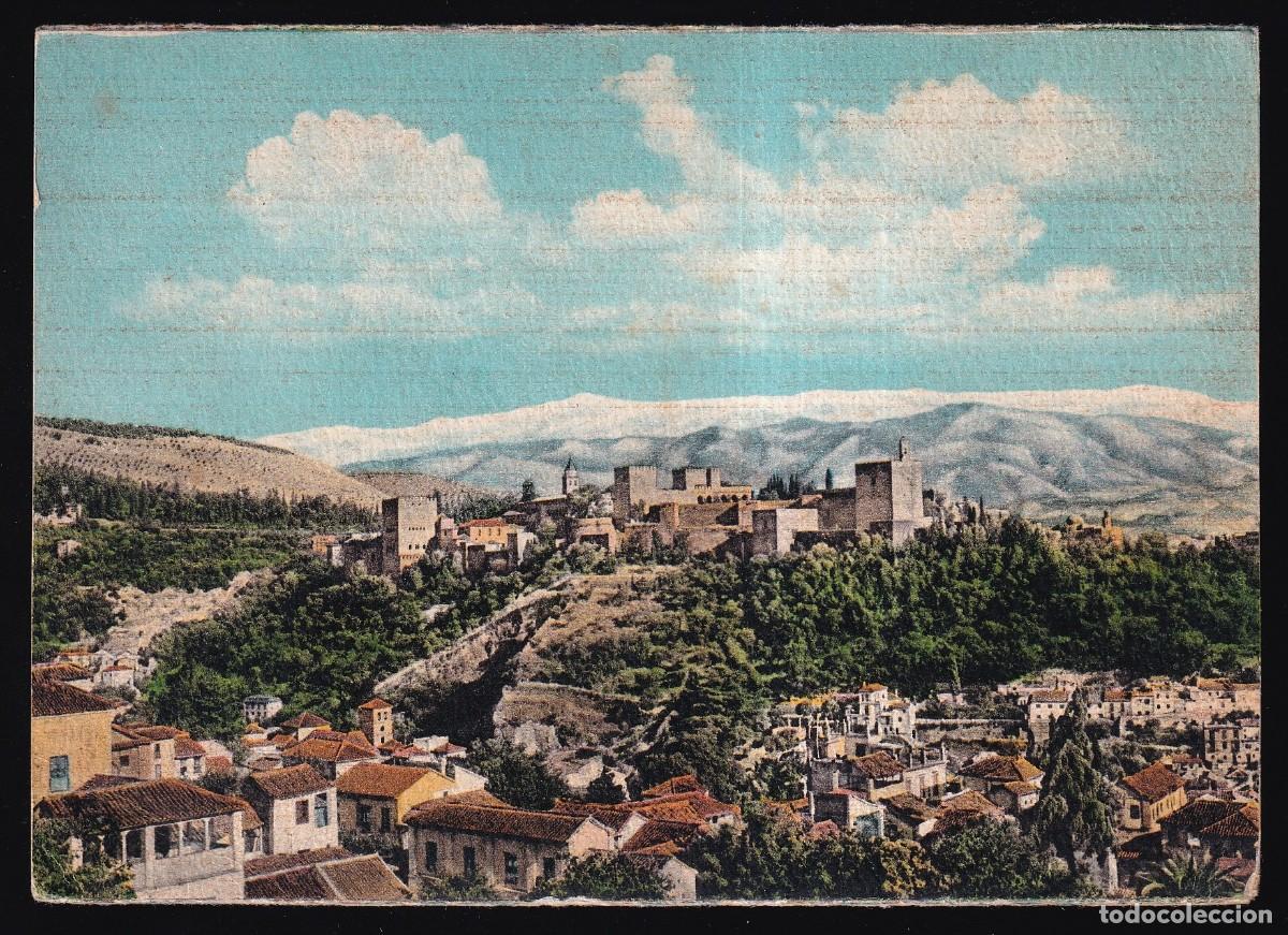 Postales: Granada. *Alhambra...* Sin datos n&ordm; 2. Escrita. - Foto 1