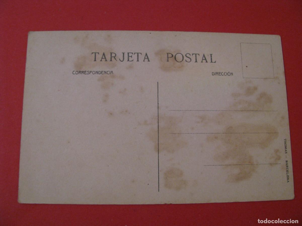 Postales: POSTAL DE MALAGA. INTERIOR DE LA CATEDRAL. ED. THOMAS. - Foto 2