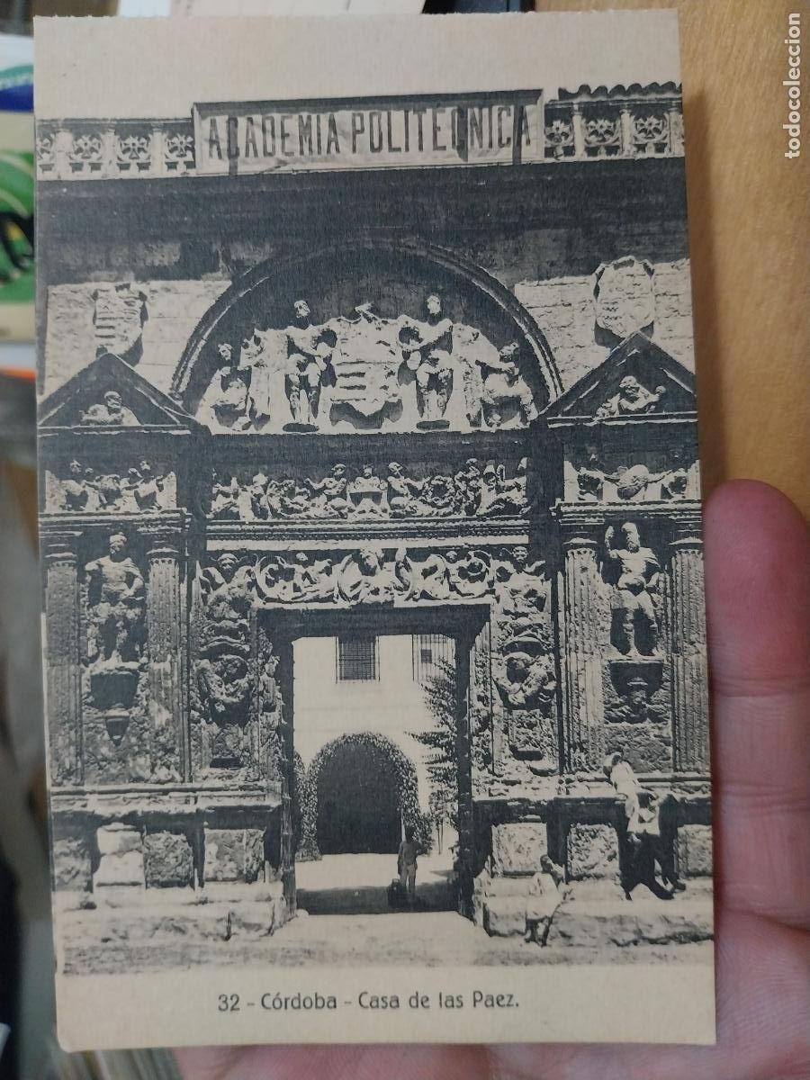 Postkarten: CORDOBA CASA DE LOS PAEZ ED RAFAEL GARZON 32 SC ANIMADA
