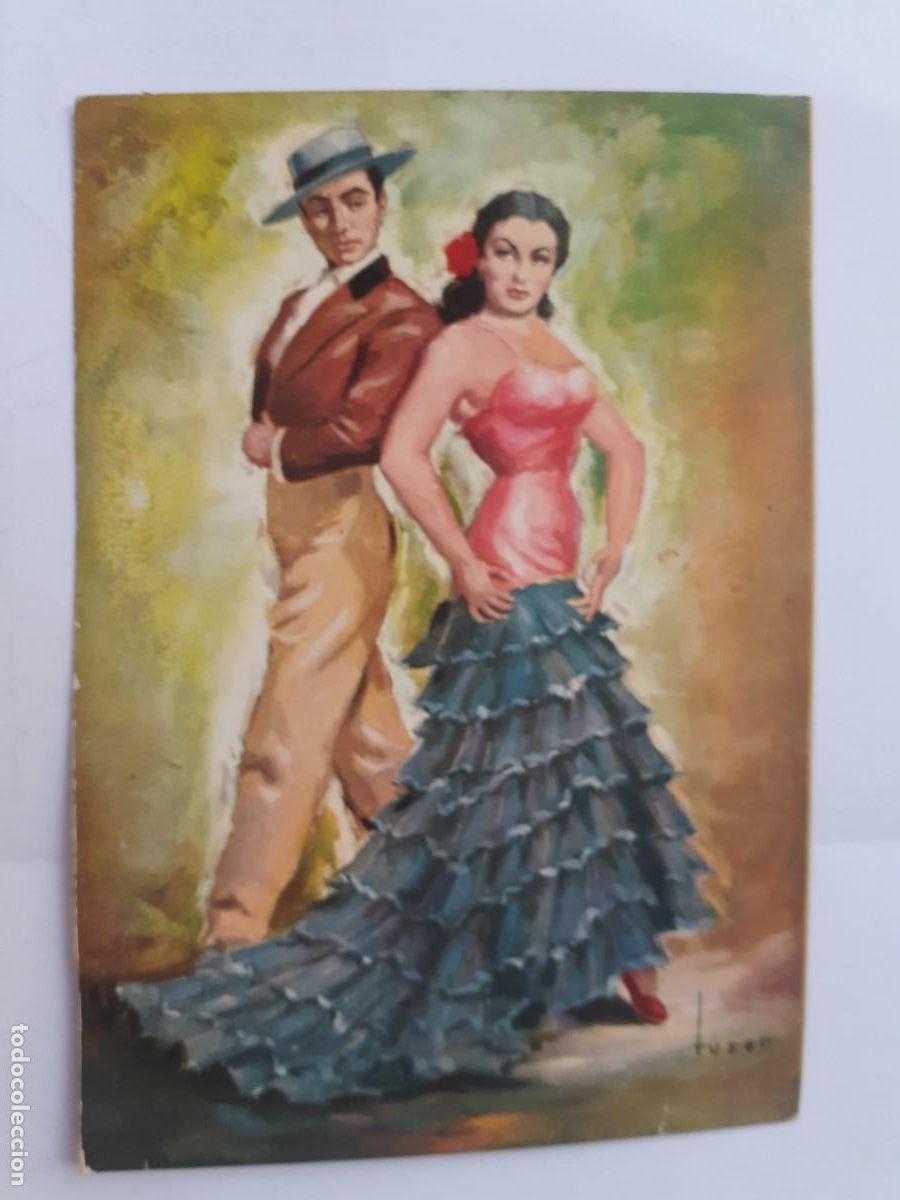 Postais: POSTAL - ANDALUCIA BAILA COLECCION B - ED. - ESCRITA