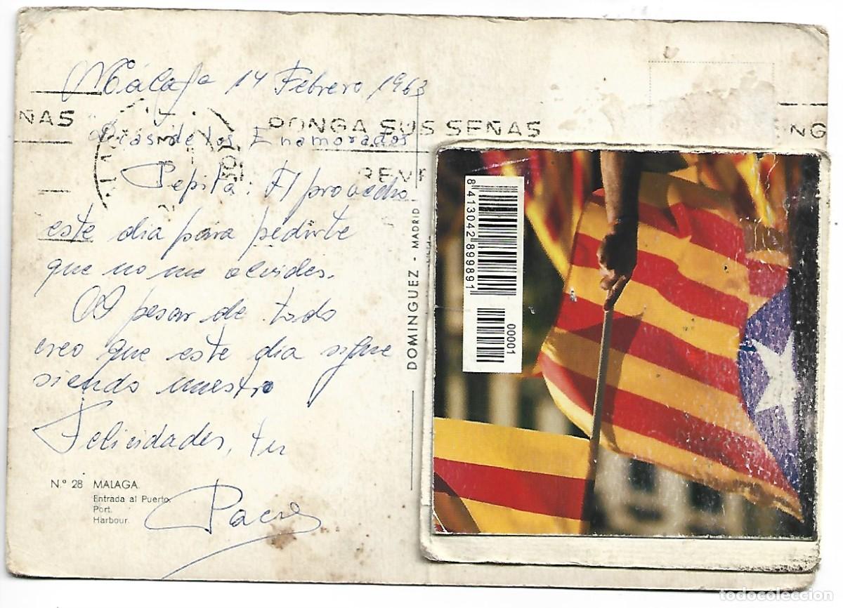 Postales: ENTRADA AL PUERTO - HARBOUR.- MALAGA - Foto 2