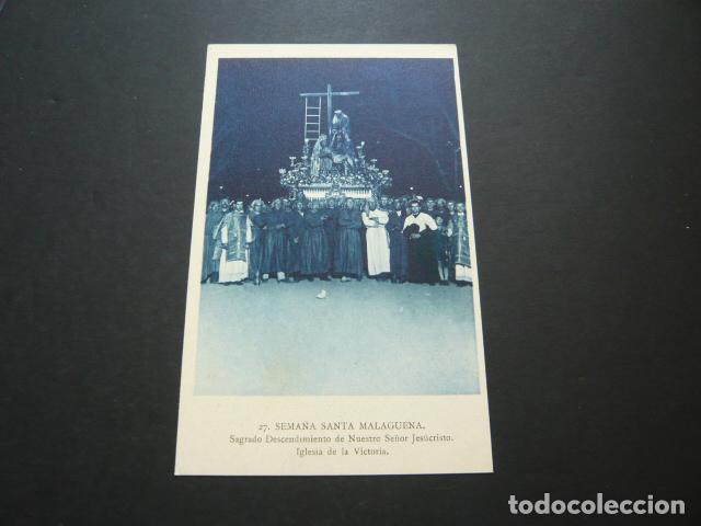 Postcards: MALAGA SEMANA SANTA SAGRADO DESCENDIMIENTO DE NUESTRO SE&Ntilde;OR