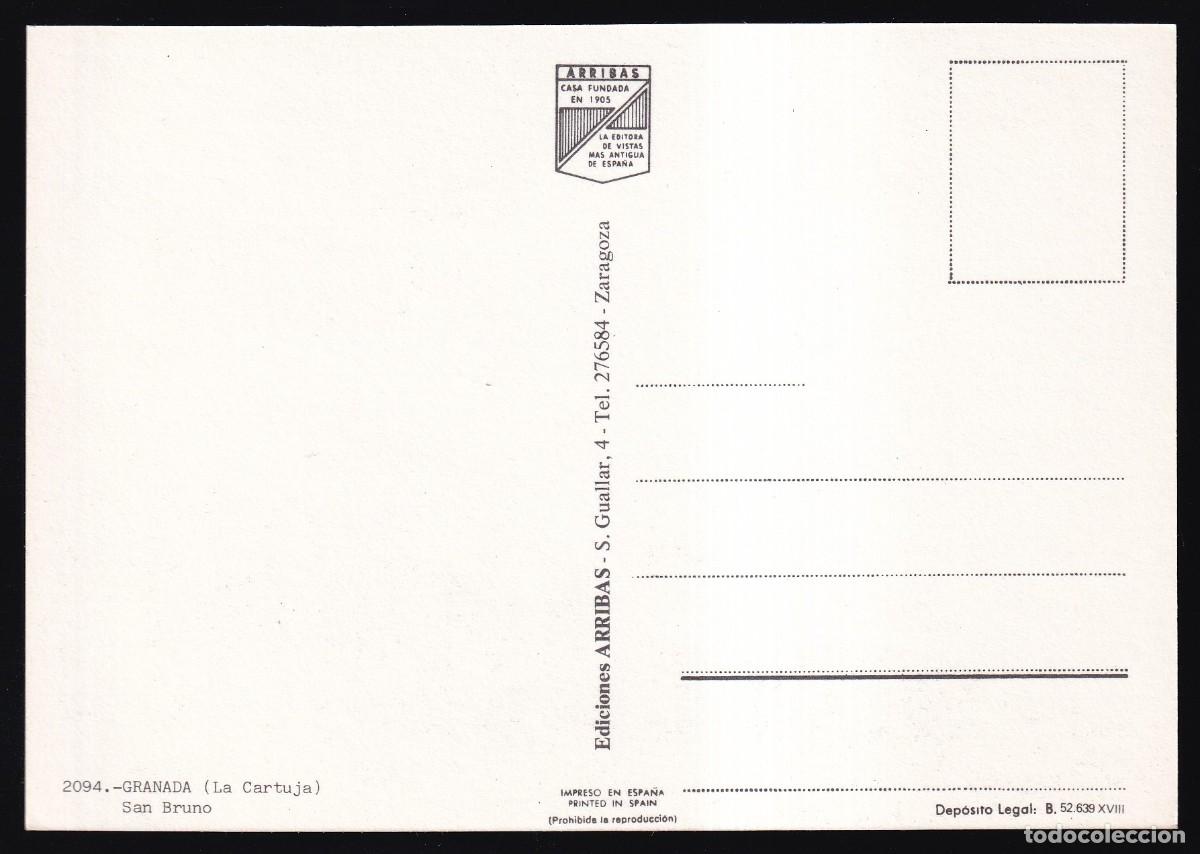 Postales: Granada. Ed. Arribas n&ordm; 2094. Nueva. - Foto 2