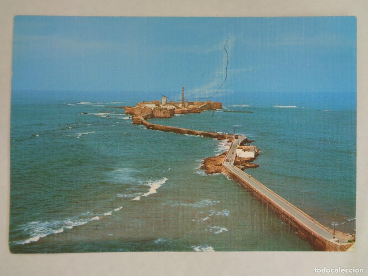 Postkarten: POSTAL DE CADIZ : FUERTE DE SAN SEBASTIAN Y FARO