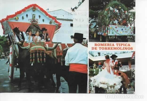 Postales: MALAGA ESCRITA TORREMOLINOS - Foto 1