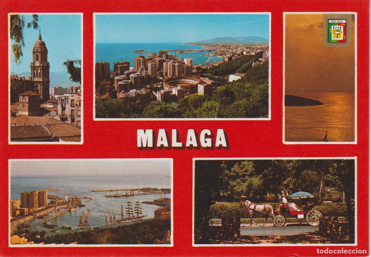 Cartoline: (130) MALAGA. DIVERSOS ASPECTOS